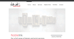 Desktop Screenshot of nobleink.com.au